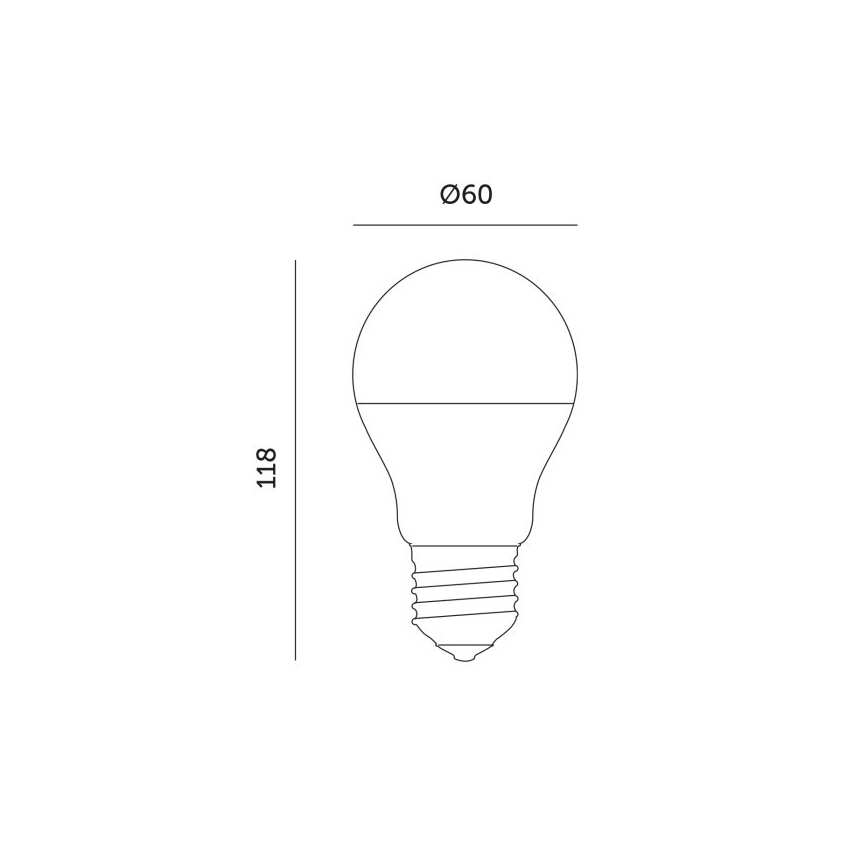 LED Pirn taimekasvatuseks PLANTY E27/11W/230V 1200K valge