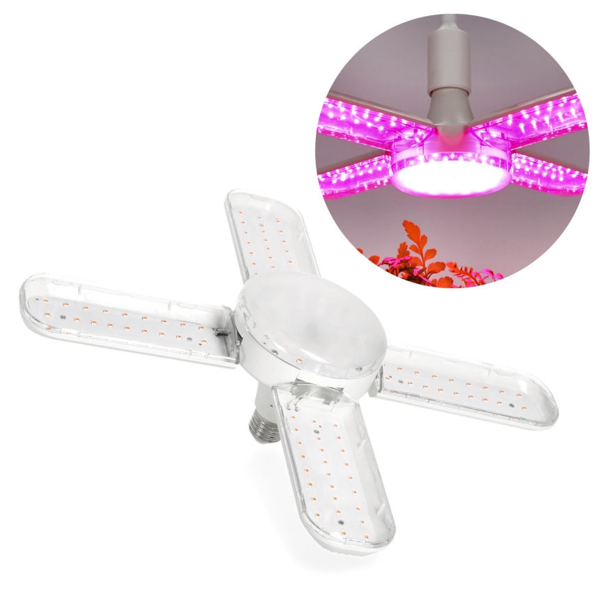 LED Pirn taimekasvatuseks PLANTY E27/24W/230V 1200K