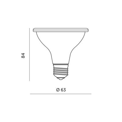 LED Pirn taimekasvatuseks PLANTY E27/7W/230V 1200K must