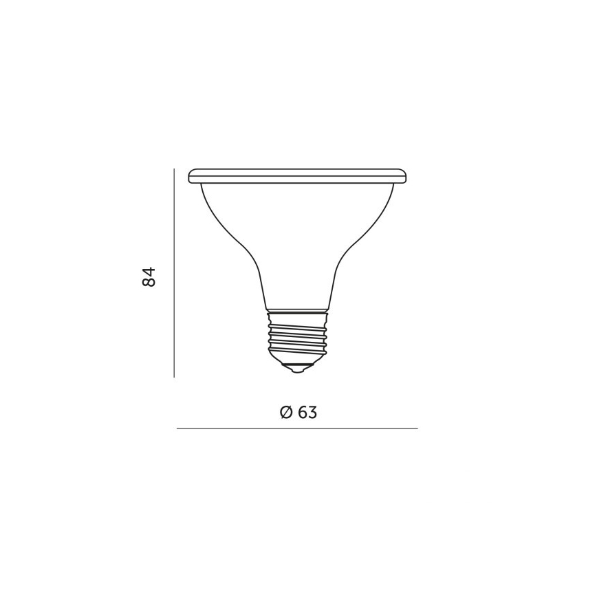 LED Pirn taimekasvatuseks PLANTY E27/7W/230V 1200K must