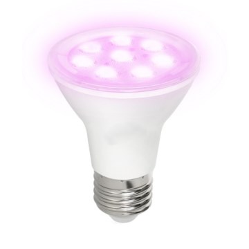 LED Pirn taimekasvatuseks PLANTY E27/7W/230V 1200K valge