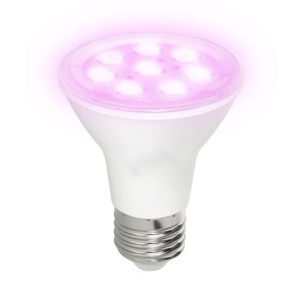 LED Pirn taimekasvatuseks PLANTY E27/7W/230V 1200K valge