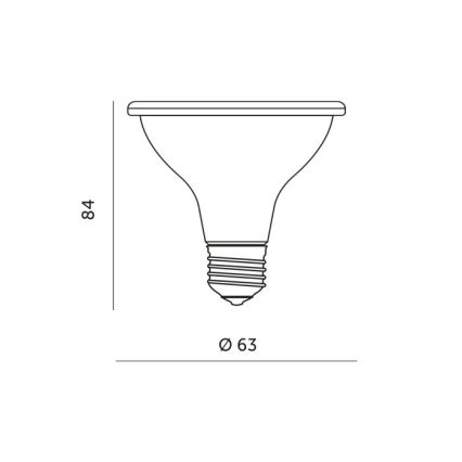 LED Pirn taimekasvatuseks PLANTY E27/7W/230V 1200K valge