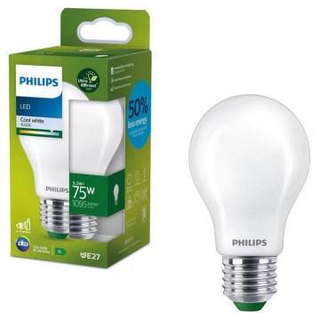 LED pirn ULTRAEFFICIENT Philips A60 E27/5,2W/230V 4000K