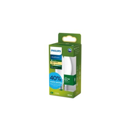 LED-pirn ULTRAEFFICIENT Philips B35 E14/3,8W/230V 2700K