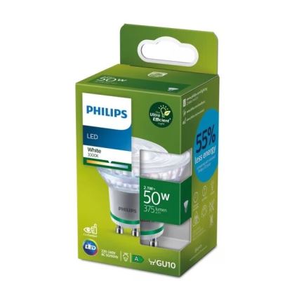 LED-pirn ULTRAEFFICIENT Philips PAR16 GU10/2,1W/230V 3000K