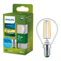 LED-pirn ULTRAEFFICIENT VINTAGE Philips P45 E14/1,2W/230V 2700K