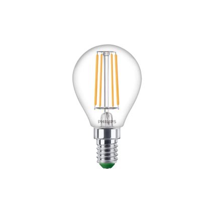 LED-pirn ULTRAEFFICIENT VINTAGE Philips P45 E14/1,2W/230V 2700K