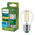 LED-pirn ULTRAEFFICIENT VINTAGE Philips P45 E27/1,2W/230V 2700K