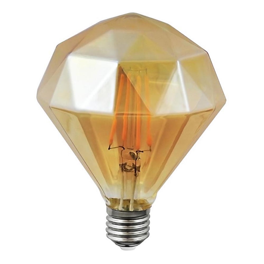 LED Pirn VINTAGE AMBER E27/4W/230V 2700K