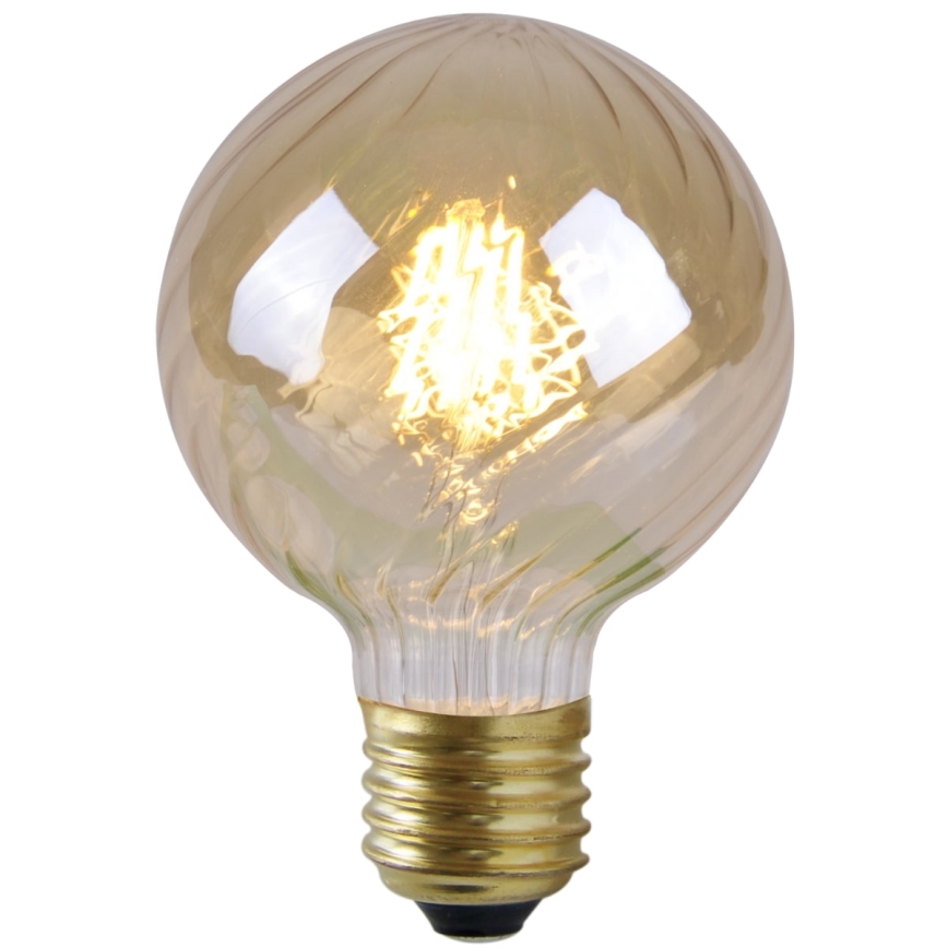 LED Pirn VINTAGE AMBER G95 E27/4W/230V 2700K