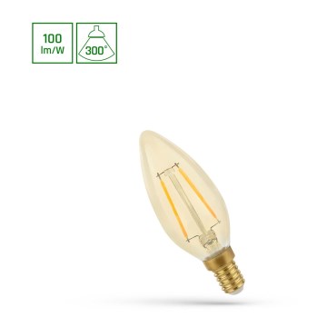 LED Pirn VINTAGE C35 E14/5W/230V 2400K