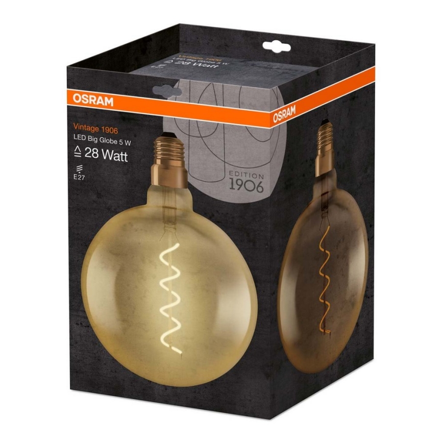 LED-pirn VINTAGE E27/5W/230V - Osram