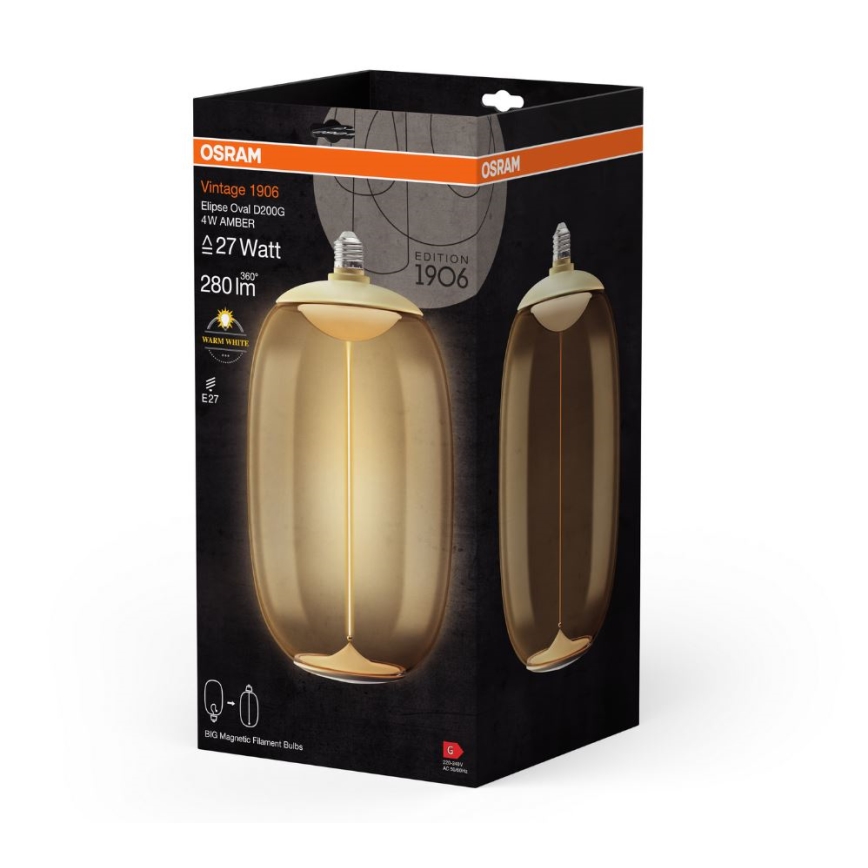LED Pirn VINTAGE FILAMENT E27/4W/230V 2700K - Osram