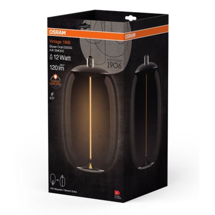 LED Pirn VINTAGE FILAMENT E27/4W/230V 2700K suitsutatud - Osram
