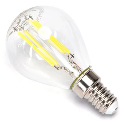 LED Pirn VINTAGE G45 E14/6W/230V 6500K - Aigostar