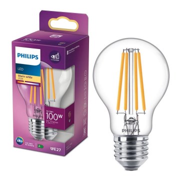 LED Pirn VINTAGE Philips A60 E27/10,5W/230V 2700K