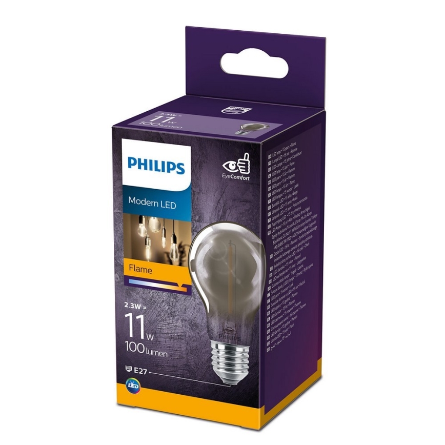 LED Pirn VINTAGE Philips A60 E27/2.3W/230V 1,800K