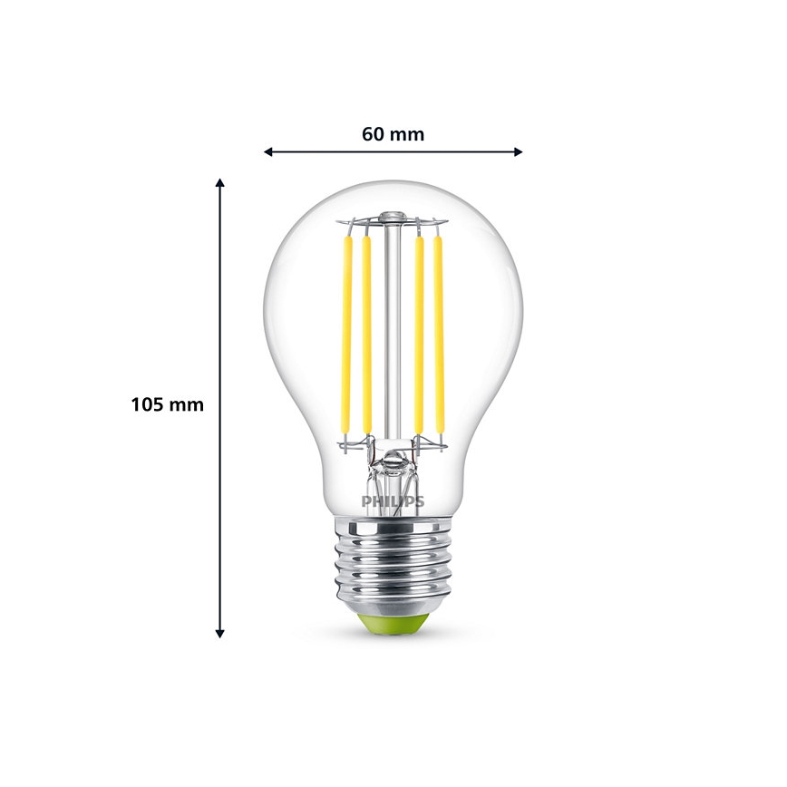 LED Pirn VINTAGE Philips A60 E27/2,3W/230V 4000K