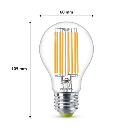 LED Pirn VINTAGE Philips A60 E27/4W/230V 3000K