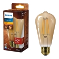 LED Pirn VINTAGE Philips ST64 E27/7W/230V 1800K