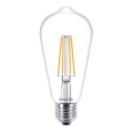 LED Pirn VINTAGE Philips ST64 E27/7W/230V 2700K