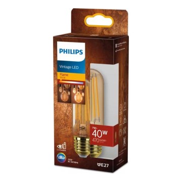 LED pirn VINTAGE Philips T32 E27/7W/230V 1800K