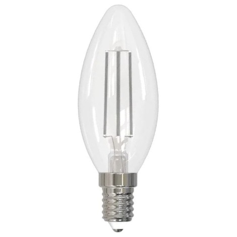 LED Pirn WHITE FILAMENT C35 E14/4,5W/230V 3000K