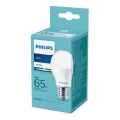 LED pirPHilips E27/9W/230V 3000K