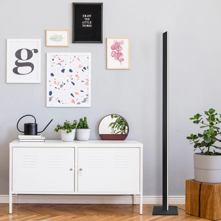 LED-põrandalamp BERNADETTA LED/28W/230V 4000K must