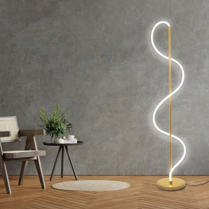LED põrandalamp EMMA LED/24W/230V kuldne