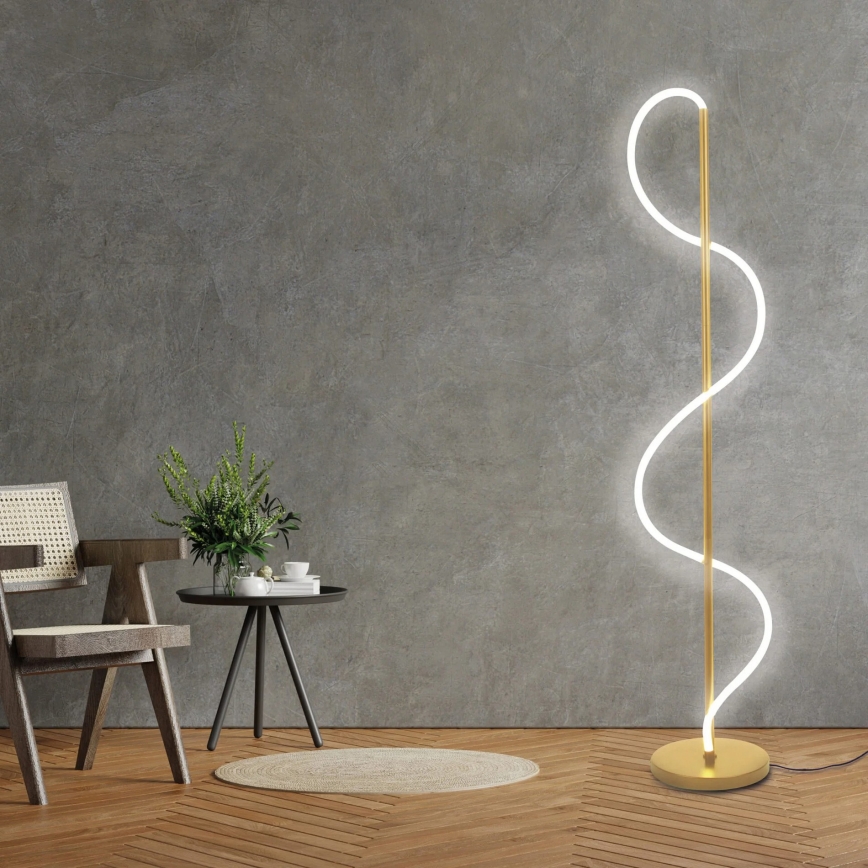 LED põrandalamp EMMA LED/24W/230V kuldne