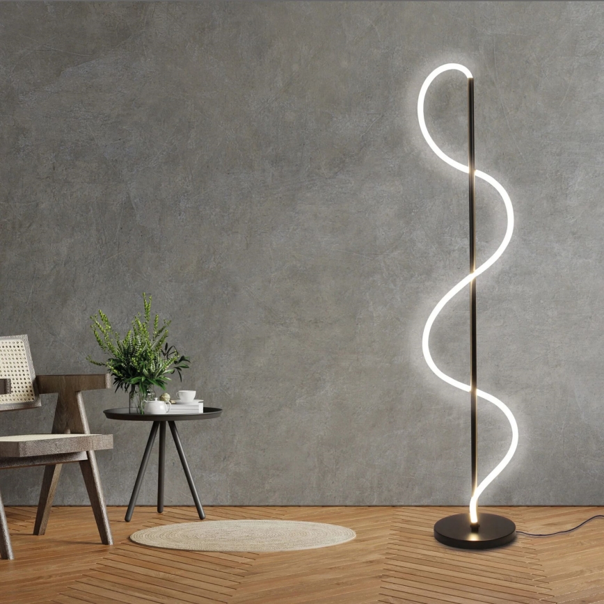 LED Põrandalamp EMMA LED/36W/230V must