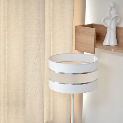 LED Põrandalamp HELEN 1xE27/15W/230V valge