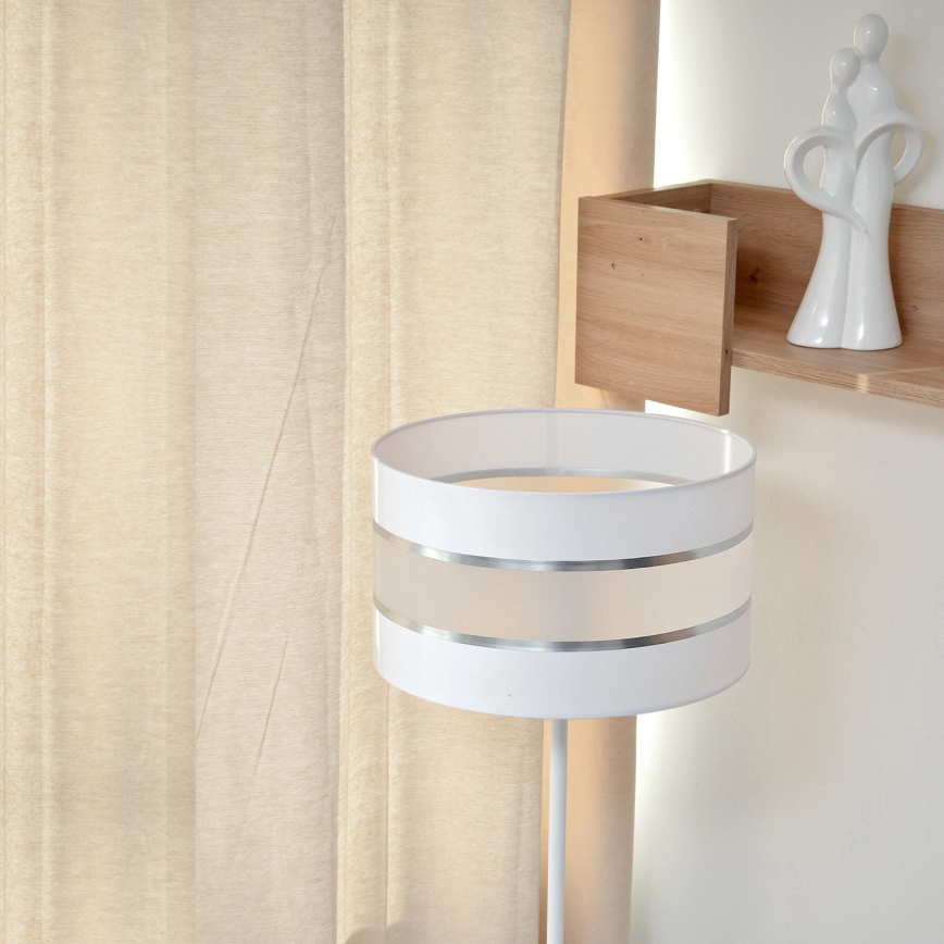 LED Põrandalamp HELEN 1xE27/15W/230V valge