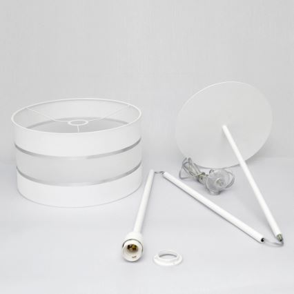 LED Põrandalamp HELEN 1xE27/15W/230V valge