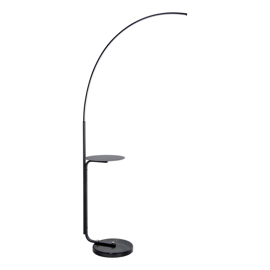 LED Põrandalamp koos lauaga LED/20W/230V 3000-6500K must