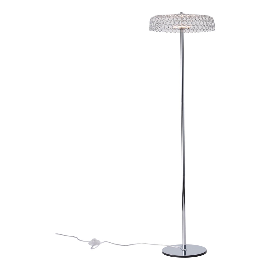 LED Põrandalamp LED/10W/230V 3000K läikiv kroom