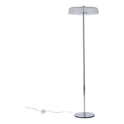 LED Põrandalamp LED/10W/230V 3000K läikiv kroom