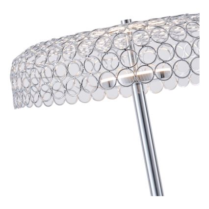 LED Põrandalamp LED/10W/230V 3000K läikiv kroom