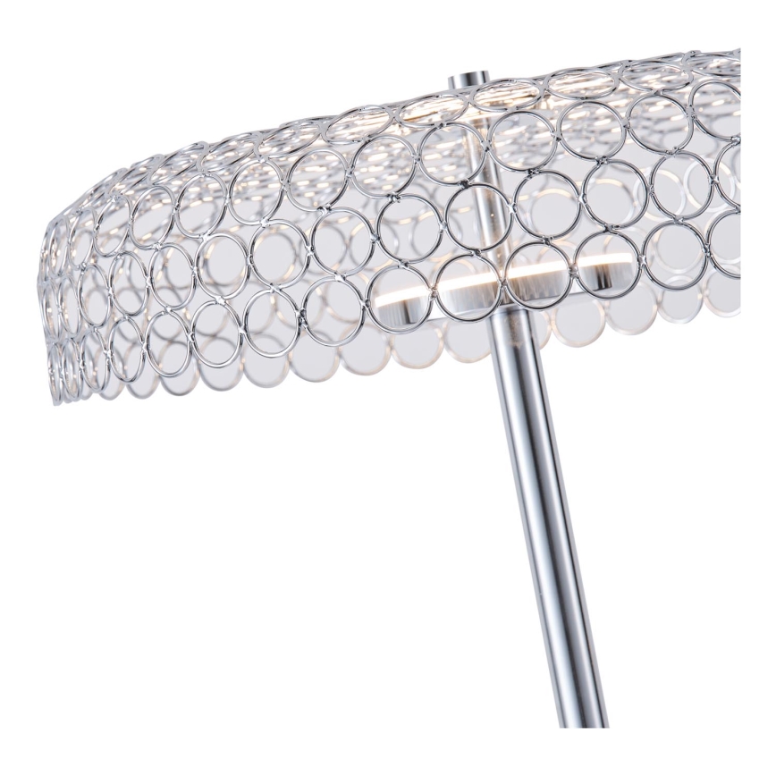 LED Põrandalamp LED/10W/230V 3000K läikiv kroom