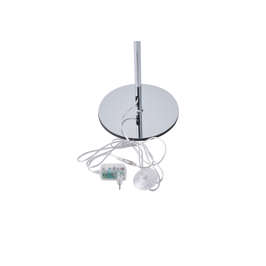 LED Põrandalamp LED/10W/230V 3000K läikiv kroom