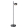 LED põrandalamp OFELIA 1xGX53/6W/230V must/suitsuhall