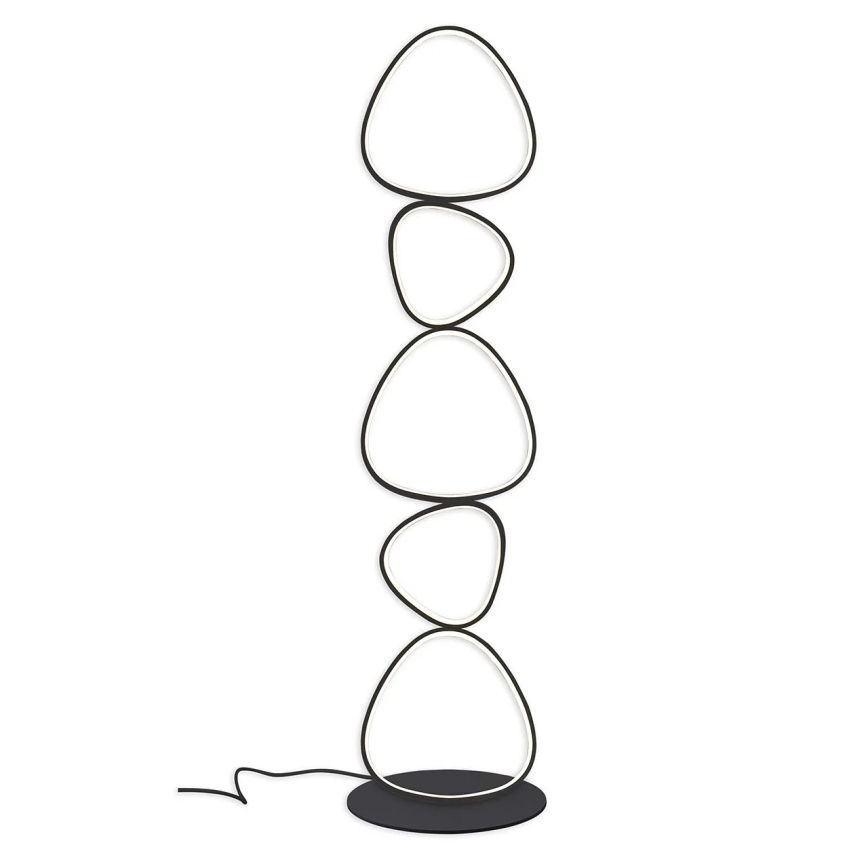 LED põrandalamp PETRA LED/48W/230V must