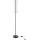 LED-põrandalamp PLAYA LED/15W/230V must