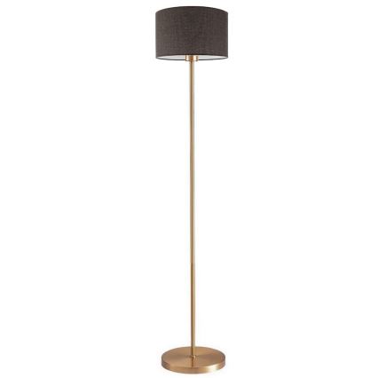 LED põrandalamp TUNJA 1xE27/20W/230V, läbimõõt 30 cm, kuldne/pruun