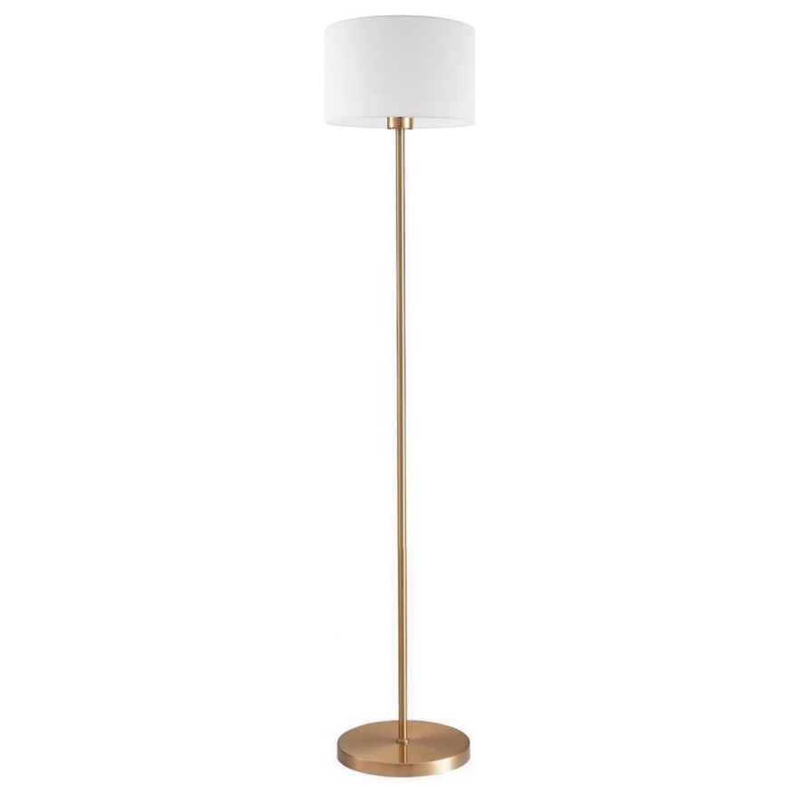 LED põrandalamp TUNJA 1xE27/20W/230V läbimõõt 30 cm kuldne/valge