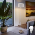 LED-põrandalamp TUNJA 1xE27/20W/230V läbimõõt 30 cm mattkroom/valge