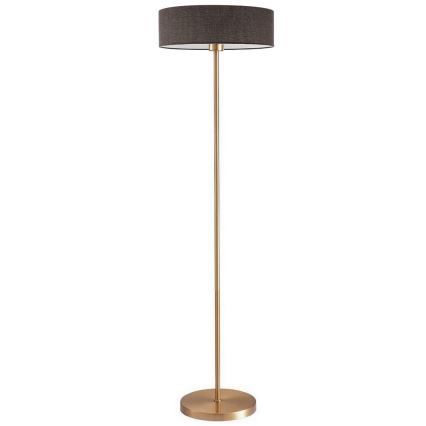 LED-põrandalamp TUNJA 1xE27/20W/230V, läbimõõt 38 cm, kuldne/pruun