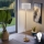 LED põrandalamp TUNJA 1xE27/20W/230V läbimõõt 38 cm kuldne/valge
